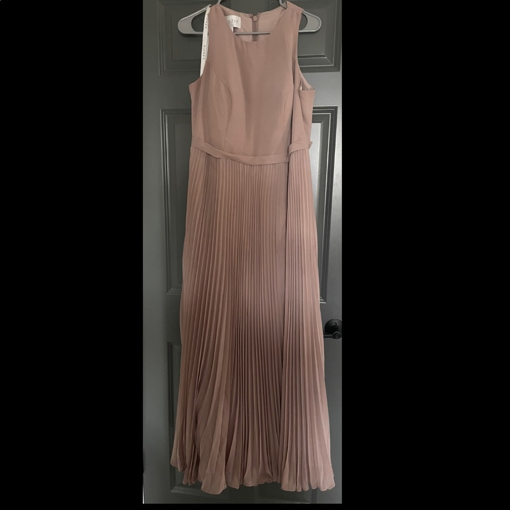 Azazie Lindie Taupe Dress